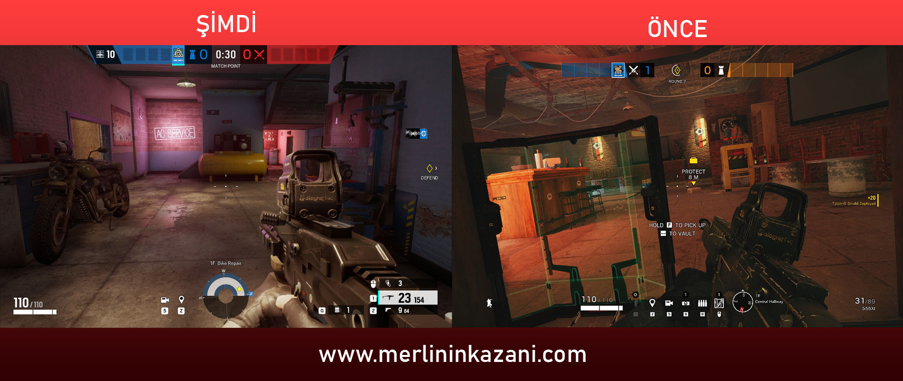 Rainbow Six Siege High Calibre (Y6S4) yenilikleri - 5 Rainbow Six: Siege HUD
