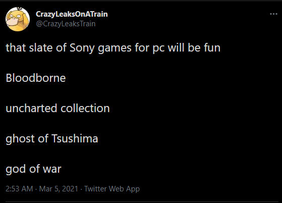 God of War, Bloodborne, Ghost of Tsushima ve Uncharted PC'ye gelebilir God of War, Bloodborne, Ghost of Tsushima ve Uncharted PC'ye gelebilir