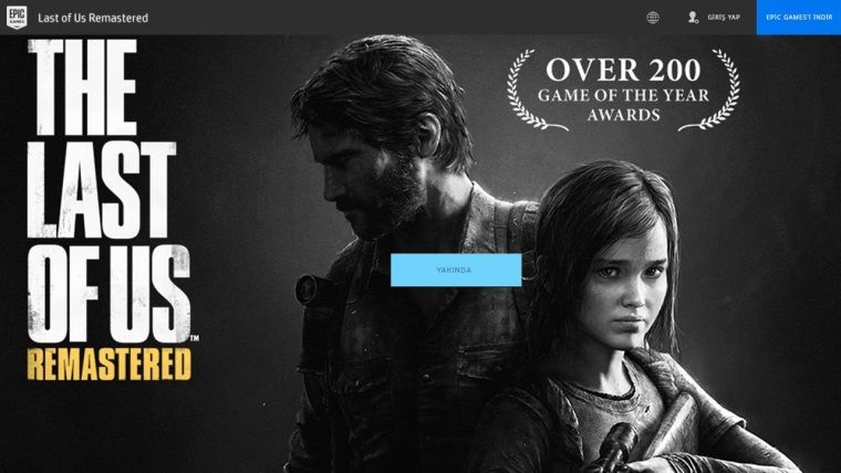 (1 Nisan) The Last of Us da Epic Store'a geliyor! (1 Nisan) The Last of Us da Epic Store'a geliyor!