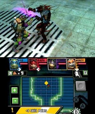 Ninja Kaplumbağalar 3DS'e geliyor Ninja Kaplumbağalar 3DS'e geliyor