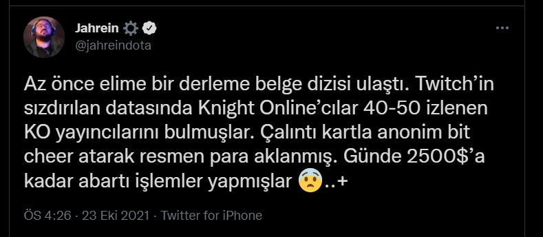 Twitch dolandırıcılık iddiası, tepkiler büyüyor Twitch dolandırıcılık