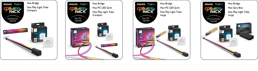 Philips Hue Gamer Pack modelleri tanıtıldı - 1 Philips Hue Gamer Pack modelleri tanıtıldı - 1