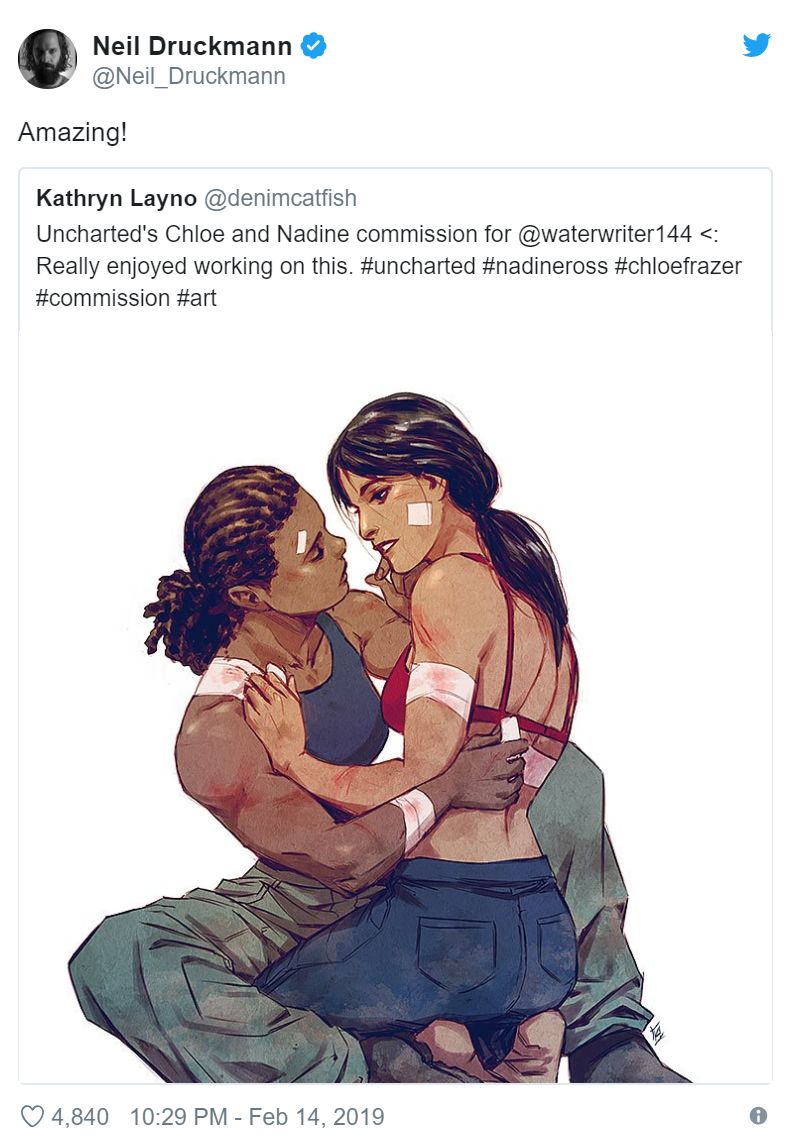 The Last of Us'ın yönetmeninin Uncharted paylaşımı tepki aldı - 1 The Last of Us'ın yönetmeninin Uncharted paylaşımı tepki aldı - 1