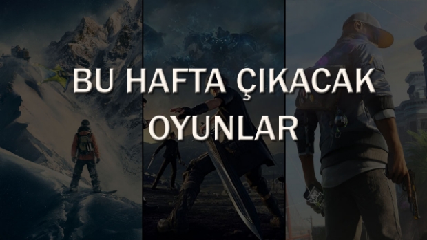 Bu hafta çıkacak oyunlar (28 Kasım - 4 Aralık 2016) Bu hafta çıkacak oyunlar (28 Kasım - 4 Aralık 2016)