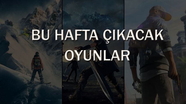 Bu hafta çıkacak oyunlar (28 Kasım - 4 Aralık 2016) Bu hafta çıkacak oyunlar (28 Kasım - 4 Aralık 2016)