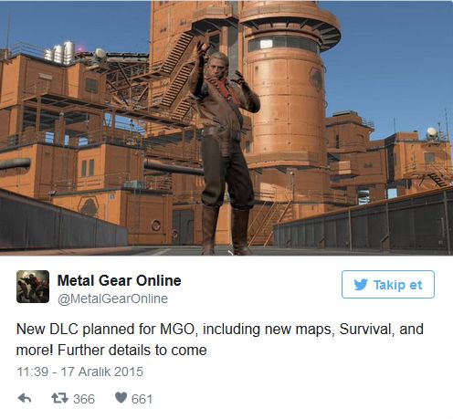 Metal Gear Online'a güncelleme geliyor! Metal Gear Online'a güncelleme geliyor!