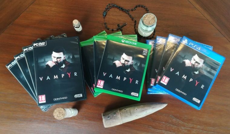 Merakla beklenen Vampyr'in yapımı tamamlandı Merakla beklenen Vampyr'in yapımı tamamlandı