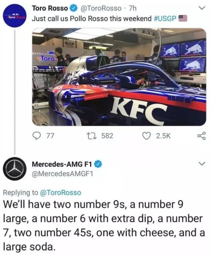 Formula 1 takımı Mercedes'ten Toro Rosso'ya GTA göndermesi Formula 1 takımı Mercedes'ten Toro Rosso'ya GTA göndermesi