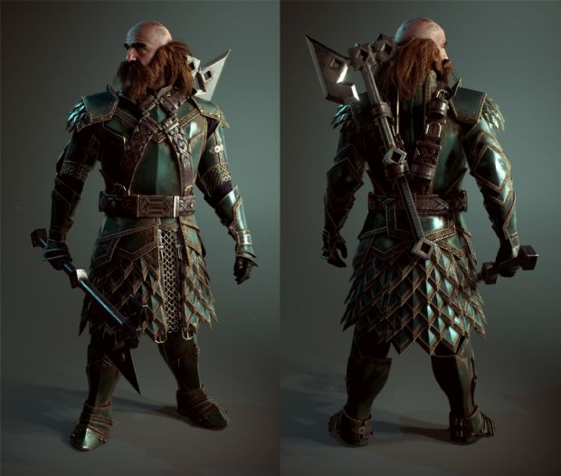 Cüce Dwalin Unreal Engine 4 ile buluşursa Cüce Dwalin Unreal Engine 4 ile buluşursa