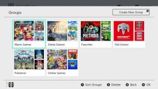 Nintendo Switch güncellemesi ile klasör özelliği geldi