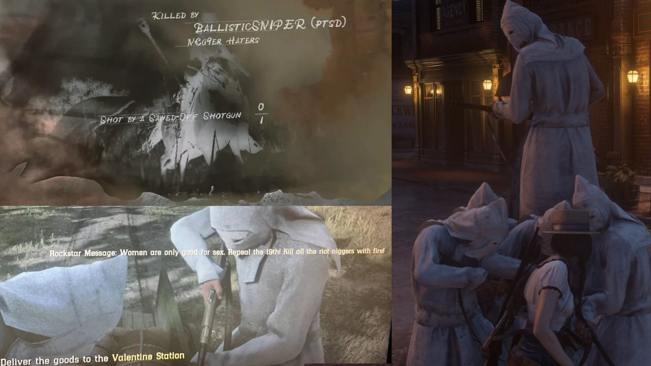 Red Dead Online modlanmış KKK karakterlerini kaldırıyor - 1