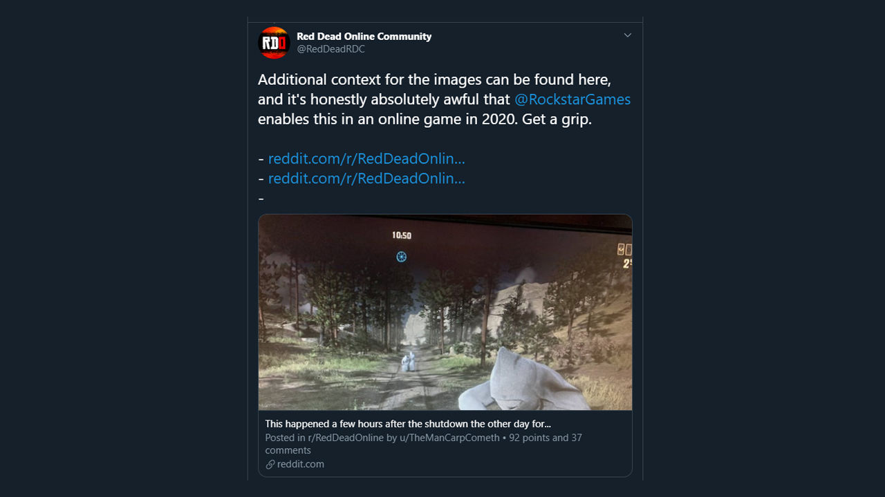 Red Dead Online modlanmış KKK karakterlerini kaldırıyor - 2