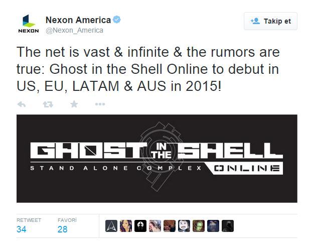 Ghost In The Shell Online Amerika ve Avrupa için geliyor! Ghost In The Shell Online Amerika ve Avrupa için geliyor!