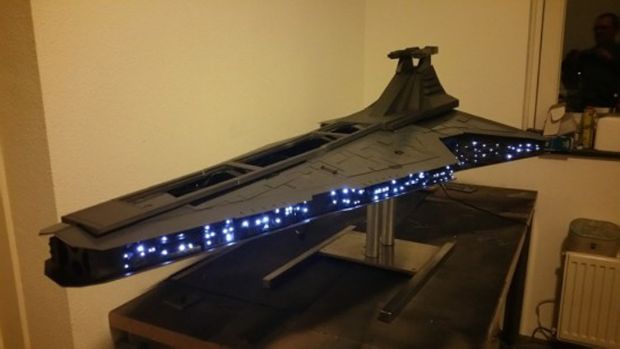 Star Destroyer'ın tasarımlı PC kasası - 1