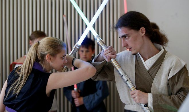 Jedi olmak isteyenler için özel bir eğitim kursu başladı Jedi olmak isteyenler için özel bir eğitim kursu başladı