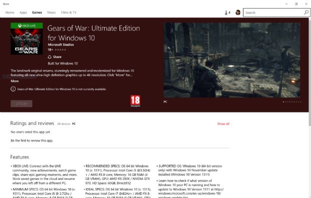 Gears of War: Ultimate Edition'un PC çıkartması ufukta göründü Gears of War: Ultimate Edition'un PC çıkartması ufukta göründü