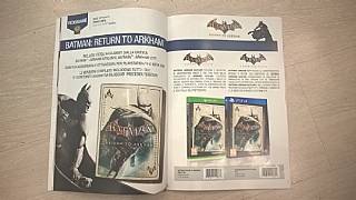 Return to Arkham bu sefer dergi taramasında gözüktü