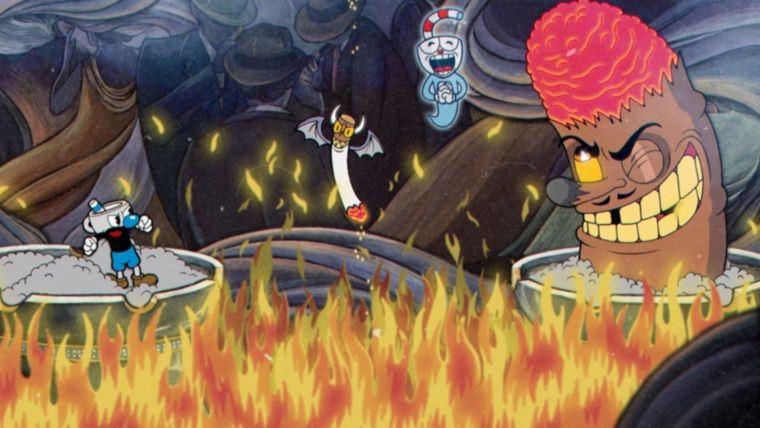 Cuphead şimdi de Tesla araçların dokunmatik ekranlarına geliyor Cuphead şimdi de Tesla araçların dokunmatik ekranlarına geliyor