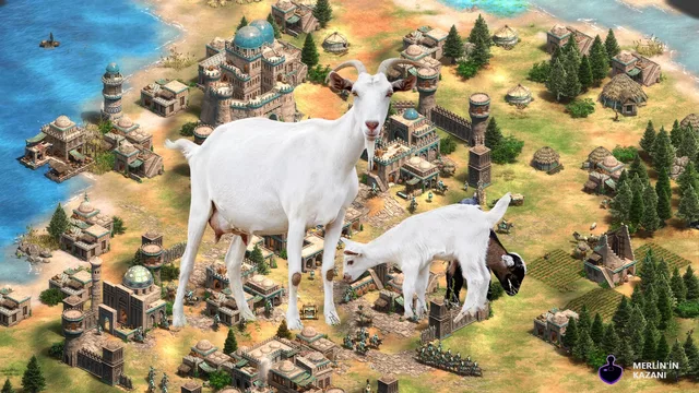 Age Of Empires II Keçileriyle Yapay Zeka Deneyi Yapıldı