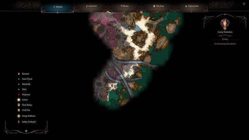 Baldur’s Gate 3 Yoldaşlar Yerleri - 3 Baldur’s Gate 3 Yoldaşlar Yerleri - 3
