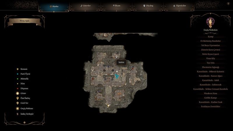Baldur’s Gate 3 Yoldaşlar Yerleri - 7 Baldur’s Gate 3 Yoldaşlar Yerleri - 7