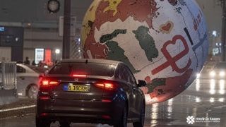 Dev Dünya Kupası Topu Sokakları Rocket League Arenasına Çevirdi