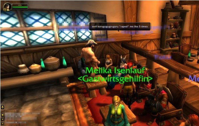 World of Warcraft'da tecavüz skandalı! World of Warcraft'da tecavüz skandalı!
