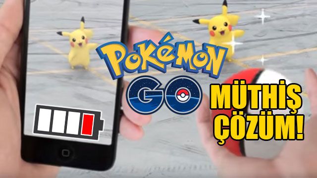 Pokemon Go oynarken şarjı çabuk bitenlere müthiş çözüm! Pokemon Go oynarken şarjı çabuk bitenlere müthiş çözüm!
