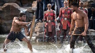 Black Panther ve Killmonger dövüşü internette yayınlandı