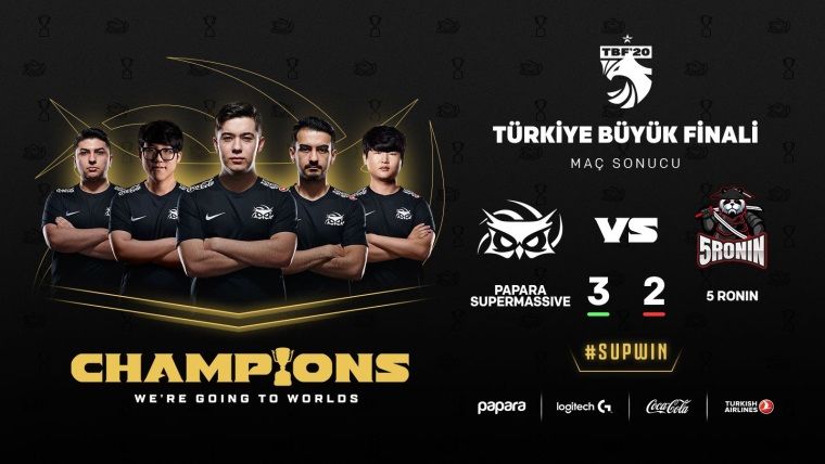 Türkiye Büyük Finali şampiyonu Papara SuperMassive oldu Türkiye Büyük Finali şampiyonu Papara SuperMassive oldu