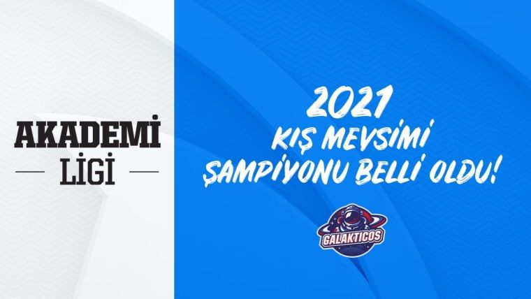 Akademi Ligi şampiyonu Galakticos oldu Akademi Ligi şampiyonu Galakticos oldu