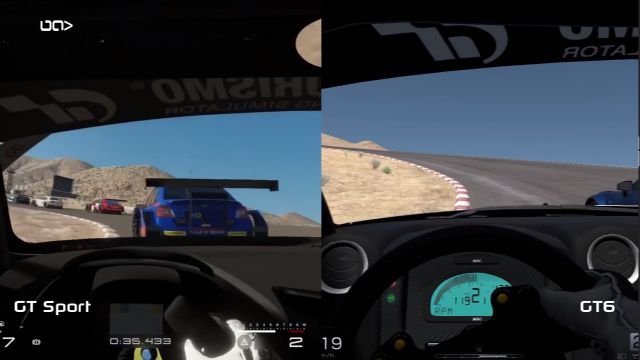 Grand Turismo Sport vs Gran Turismo 6 grafik karşılaştırma videosu Grand Turismo Sport vs Gran Turismo 6 grafik karşılaştırma videosu