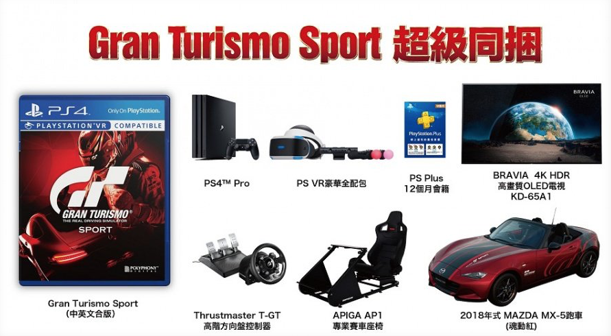 Gran Turismo Sport Bundle'da gerçek araba verildi Gran Turismo Sport Bundle'da gerçek araba verildi