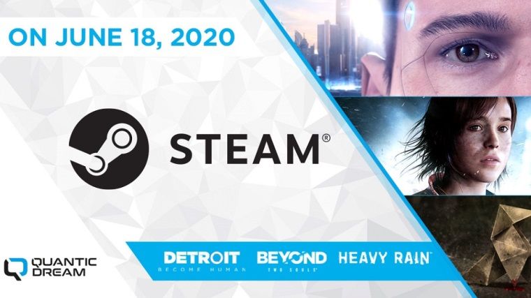 Detroit: Become Human, Beyond: Two Souls, Heavy Rain oyunları Steam'e geliyor Detroit: Become Human, Beyond: Two Souls, Heavy Rain oyunları Steam'e geliyor