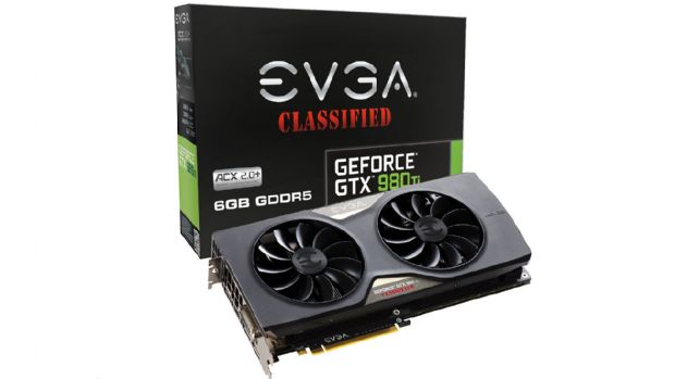 Evga GTX 980Ti Classified - 1 Evga GTX 980Ti Classified - 1