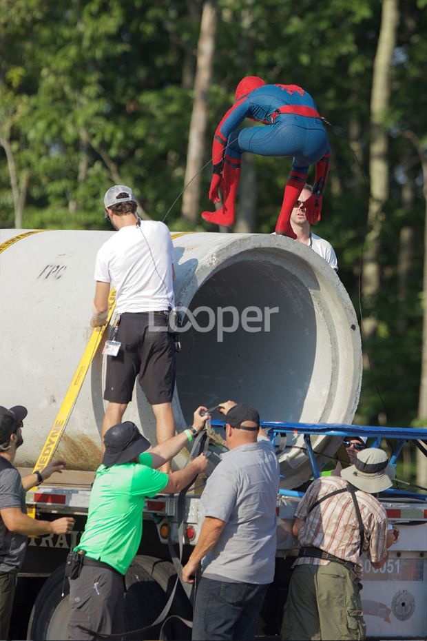 Spider-Man: Homecoming setinden ilk görüntüler geldi - 3