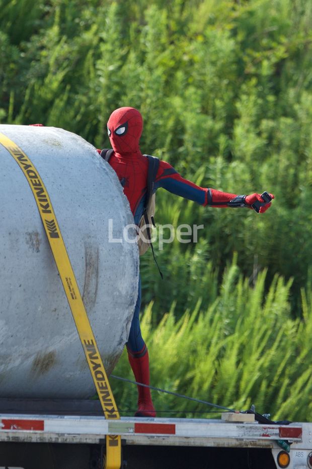 Spider-Man: Homecoming setinden ilk görüntüler geldi - 1