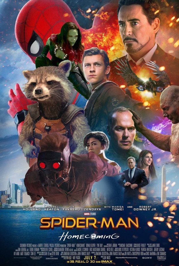 Örümcek Adam filminin posteri makara konusu oldu - 4
