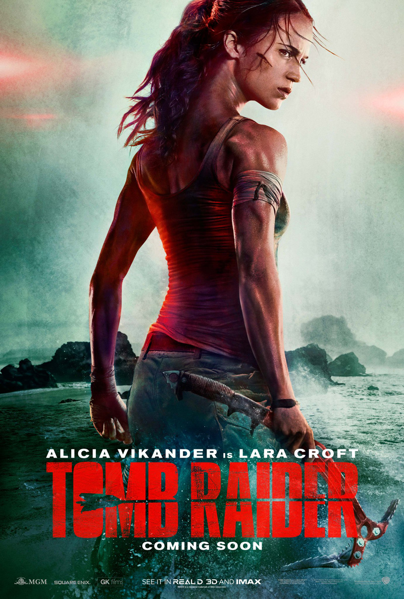 Tomb Raider filmi için garip bir poster yayınlandı Tomb Raider filmi için garip bir poster yayınlandı