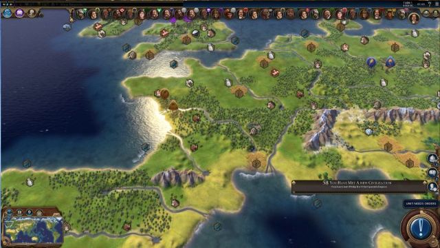 Civilization VI'ya ekran kartı katili dünya haritası geldi! Civilization VI'ya ekran kartı katili dünya haritası geldi!