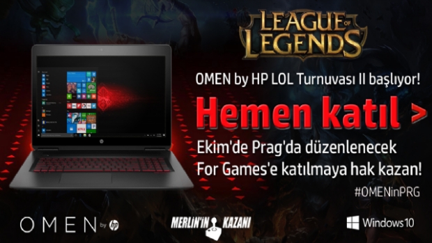 Omen by HP League of Legends Turnuvası II başlıyor! Omen by HP League of Legends Turnuvası II başlıyor!