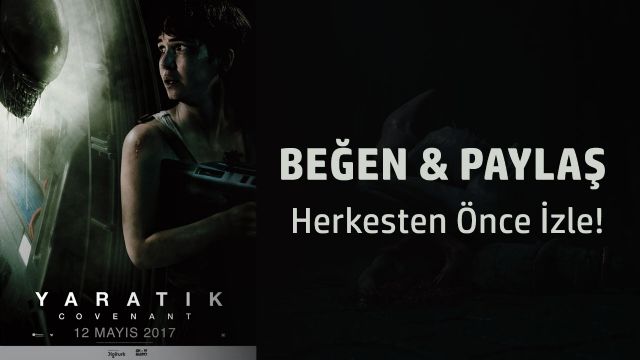 Alien: Covenant ön gösterimine katılmak ister misiniz? Alien: Covenant ön gösterimine katılmak ister misiniz?