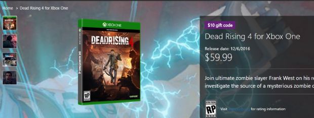 Dead Rising 4'ün çıkış tarihi sızdırıldı Dead Rising 4'ün çıkış tarihi sızdırıldı
