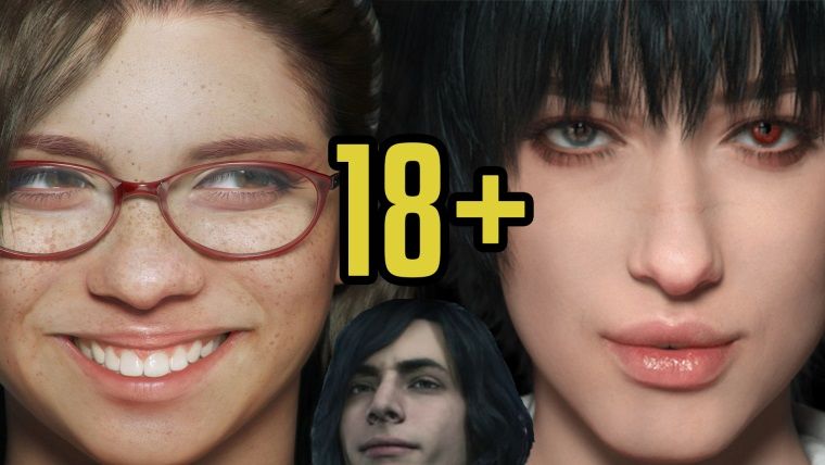 Devil May Cry 5'te Nico, Lady ve V için ilk 18+ mod yapıldı Devil May Cry 5'te Nico, Lady ve V için ilk 18+ mod yapıldı