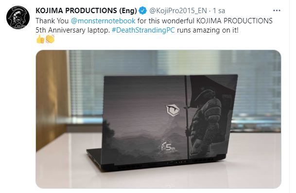Hideo Kojima Monster Notebook paylaşımı yaptı Hideo Kojima Monster Notebook paylaşımı yaptı