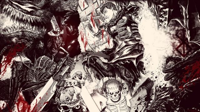 Berserk'in yeni videosunda kan gövdeyi götürüyor Berserk'in yeni videosunda kan gövdeyi götürüyor