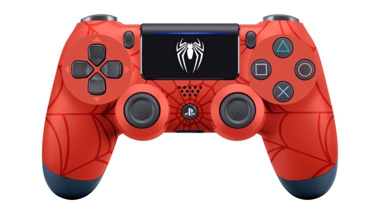 Birisi Spider-Man oyunu için Dualshock yaptı ve sonuç harika Birisi Spider-Man oyunu için Dualshock yaptı ve sonuç harika