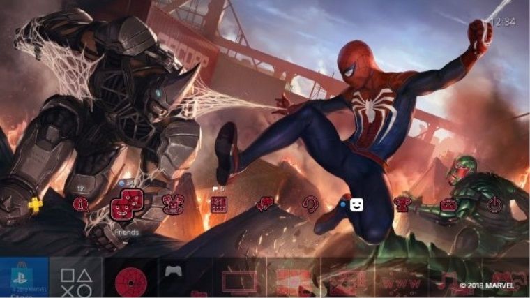 PlayStation 4 için ücretsiz Spider-Man temasını kaçırmayın! PlayStation 4 için ücretsiz Spider-Man temasını kaçırmayın!