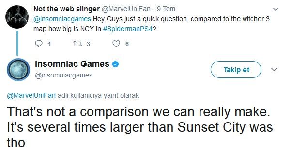 Spider-Man'in açık dünyası beklediğinizden daha büyük