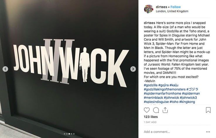 Aksiyonun tavan yapacağı John Wick 3'ün logosu ortaya çıktı Aksiyonun tavan yapacağı John Wick 3'ün logosu ortaya çıktı